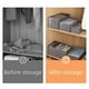 thumbnail image 4 of Large Wardrobe Clothes Organizer Closet Organizers and Storage Foldable Fabric Drawer Organizers Dividers for Clothing Jeans Sweater Bras, 4 of 5