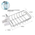 thumbnail image 7 of HomeMax Stainless Steel Sink Caddy, Kitchen & Bathroom, Detachable & Clamp 2 Pack Design, 7 of 7
