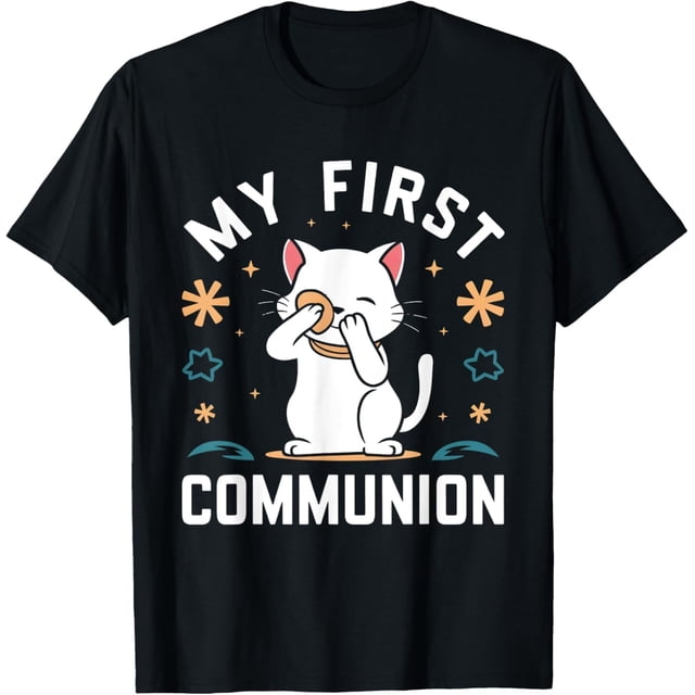 Funny My First Communion Dabbing Wafer 1st Communion - Camiseta divertida