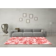 thumbnail image 3 of Ahgly Company Indoor Rectangle Abstract Red Modern Area Rugs, 4' x 6', 3 of 4