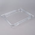 thumbnail image 3 of Carlisle 10239Z07 StorPlus EZ Access 1/2 Size Clear Polycarbonate Hinged Lid with One Notch, 3 of 4