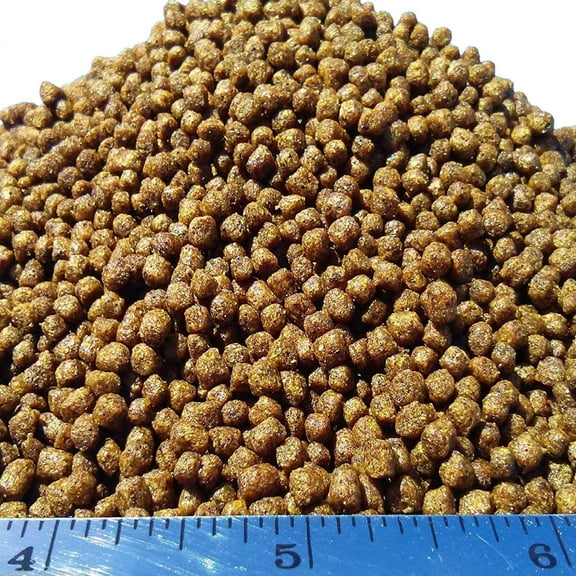 Aquatic Foods 3.5mm (1/8") Floating / Slow Sinking ALL Purpose Cichlid Pellets -1/2-lb