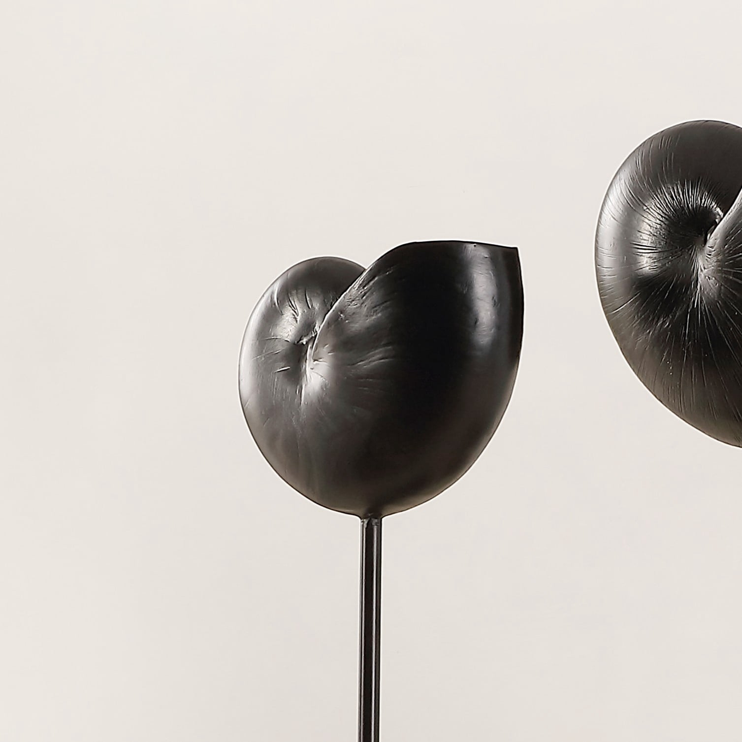 Safavieh Resi Industrial Black Polyresin Snail Table Décor, Set of 2