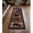 thumbnail image 2 of ChakmeOne 2'x8' Hallway Runner Rug,Rustic Vintage Washable & Non-Slip Rug for Kitchen,Bedroom, 2 of 6