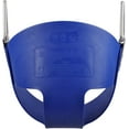 thumbnail image 3 of Swing Set Stuff Half Bucket Seat with SSS Logo Sticker, Blue, 3 of 4