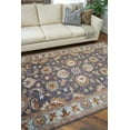thumbnail image 3 of Mark&Day Wool Rugs, 8x10 Paris Traditional Charcoal Oval Area Rug, Charcoal Carpet for Living Room, Bedroom or Kitchen (8' x 10' Oval), 3 of 8