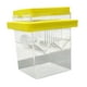 thumbnail image 3 of Caja de de acuarios Hotadores de peces flotantes Pequeño de acuarios Freeder Incubator de cría de cría para peces para bebés Betta Amarillo, 3 of 9
