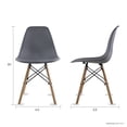 thumbnail image 3 of Set de 4 Sillas y Comedor Mundo In  Set de 4 Sillas JM-1618 y Mesa de Cristal Oslo MOB-T5, 3 of 8