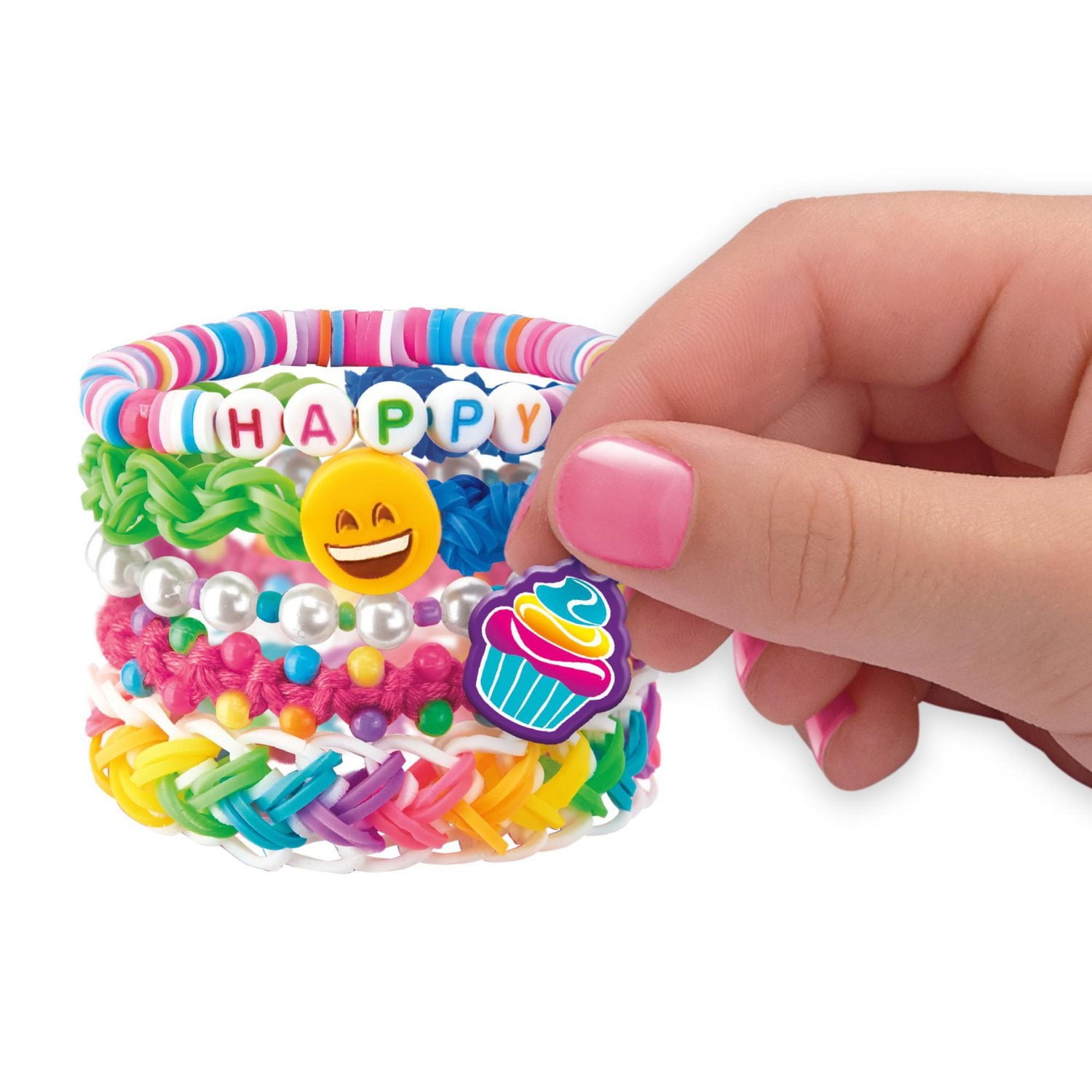 Cra-Z-Art Be Inspired All in One Loom Bead Charm Friendship Bracelet Studio, kits de perles pour enfants