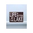 thumbnail image 1 of Lake Life Wooden Sign Wall Decor, 1 of 1