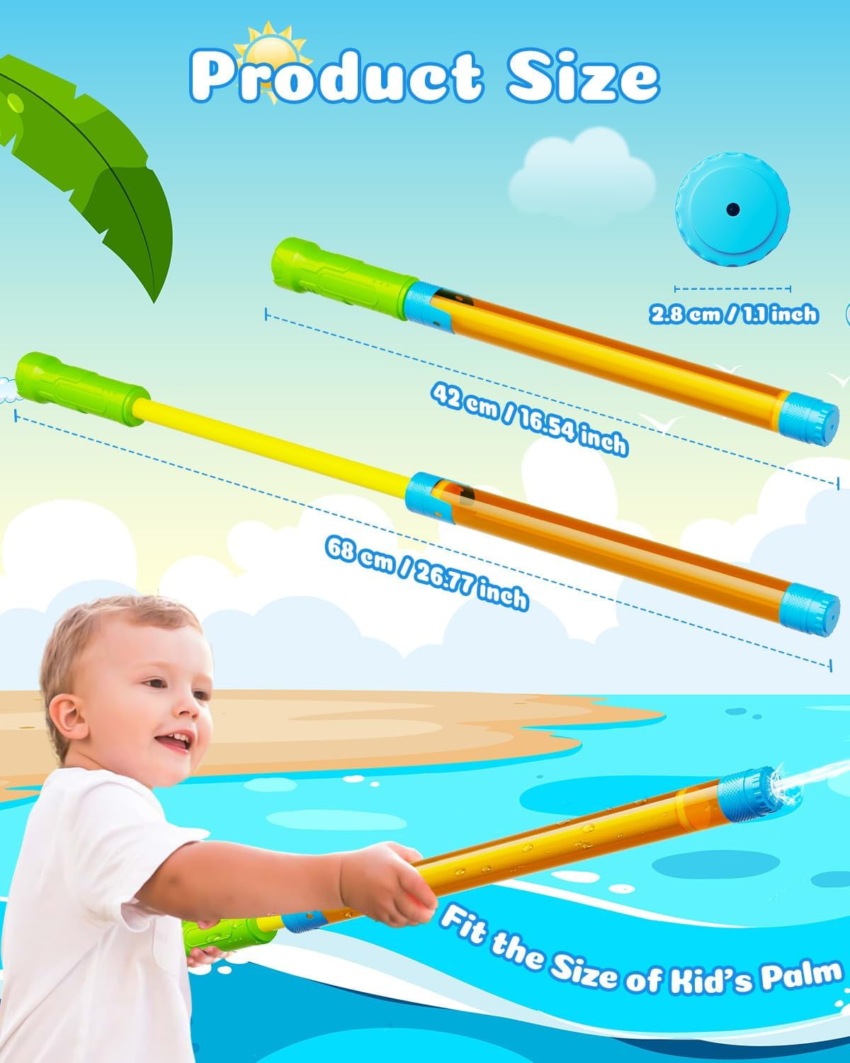 Water Blaster Toys 30 Pack 6 Colors Outdoor Summer Play