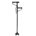 thumbnail image 3 of Walking Crutch, Collapsible Cane, Retractable Design Cushioned T-shape Handle For Elderly Outdoor, 3 of 8