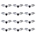 thumbnail image 2 of 12 pegatinas de Halloween en 3D con diseño de murciélago para decoración del hogar, arte de pared, decoración de fondo para oficina, sala de estar,, 2 of 9