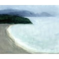 thumbnail image 2 of Bragg, Janel 14x12 White Modern Wood Framed Museum Art Print Titled - Coastal Dreaming No. 2, 2 of 4