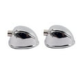 thumbnail image 4 of Sonducket 2 piezas Snare Bass Ears Metal piezas de repuesto de un solo extremo conjunto de conectores de plata profesional tienda de instrumentos Accesorios para instrumentos musicales, 4 of 6
