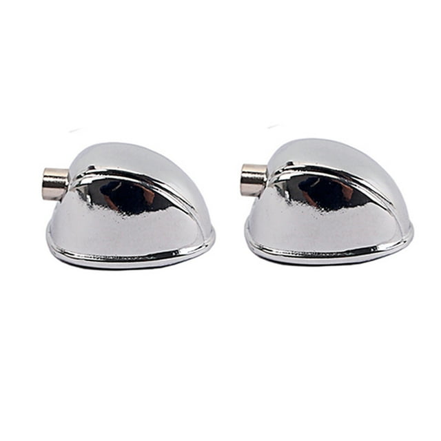 Advancent 2 piezas Snare Bass Ears Metal piezas de repuesto de un solo extremo abrazaderas de gancho accesorios para instrumentos de percusión Accesorios para instrumentos musicales