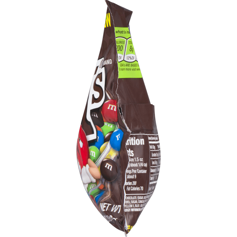 Triangle m&m's bag, M&M's, Chocolates