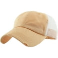 thumbnail image 2 of Ponytail Messy High Bun Adjustable Mesh Trucker Baseball Cap, 2 of 7