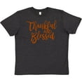 thumbnail image 3 of Inktastic Thankful and Blessed Youth T-Shirt, 3 of 5