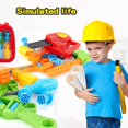thumbnail image 3 of Gwong Juguete Niño niño lindo simulación herramienta de reparación conjunto de ensamblaje de juguete educativo niños regalo Gwong 30006361, 3 of 7