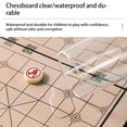 thumbnail image 2 of maskred Wood Lightweight Chinese Chess Set Wear-resistant Gaming Toy Intelligent Plaything Waterproof Foldable Board Games Children Log Color 28*28cm, 2 of 6