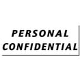 thumbnail image 5 of Large Self-Inking Italic Personal Confidential Stamp, Trodat Printy 4913, Press and Print Stamping, Impression Size 7/8" x 2-1/4", Up to 10,000 Impressions - Burgundy Ink, 5 of 10