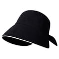 thumbnail image 1 of Sombrero de pescador con circunferencia de cabeza de 56-58 cm, sombrero de verano para mujer que cubre la cara, sombrero protector solar, 1 of 6