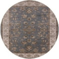 thumbnail image 1 of Ahgly Company Indoor Round Mid-Century Modern Pink Pink Oriental Area Rugs, 5' Round, 1 of 6