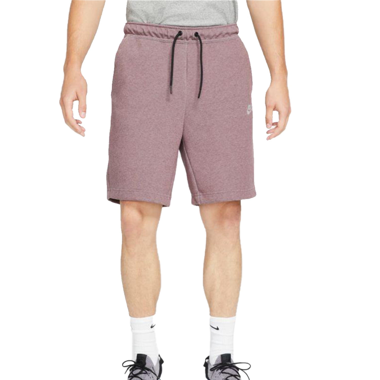 nike tech fleece shorts pink