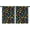 Black Colorful Dinosaurs-1, variant on Blackout Kids Curtains,Black Colorful Dinosaurs Pattern Childrens Insulated Curtains Set Of 2,Bedroom Essentials,Toddler Room Decor 42"x54"