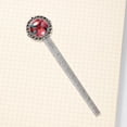 thumbnail image 4 of Coral Vintage Silver Lace-Edged Bookmark: a Gift for Readers and Book Lovers, 4 of 5