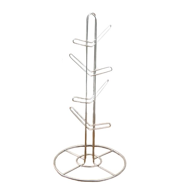 Soporte multiusos Para tazas Perfecl portavasos acero inoxidable 18 cm 8 ganchos