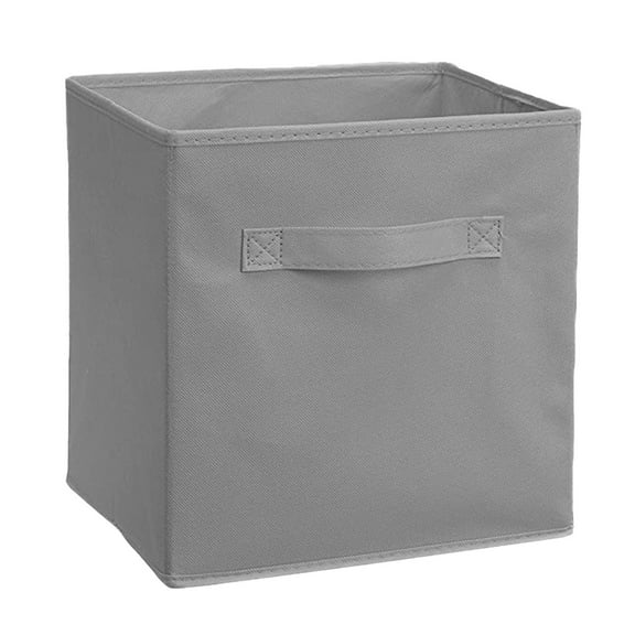 Foldable Storage Cubes Collapsible Boxes With Handles Closet Organizer Shelf Storage Containers Non Woven Cloth Fabric Drawers
