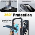 thumbnail image 6 of for Samsung Galaxy S23 FE 5G Case Waterproof, Built in Screen Protector 360° Full Body Heavy Duty Protective Shockproof IP68 Underwater Case for Galaxy S23 FE 5G - Black, 6 of 15