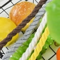 thumbnail image 4 of Labymos 1Pair Curtain Tiebacks Rope Curtain Rope Buckle Holdbacks with Double Ball, 4 of 8