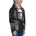 thumbnail image 3 of The Munsters Hoodie, Casual Unisex Youth Hoodie, Fashion Novelty Long Sleeve Pullover Sweatshirt Hooded For Kid, Teens And Adults, 3 of 9