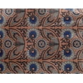 thumbnail image 4 of oneOone Georgette Viscose Fabric Leaves & Floral Block Printed Fabric 1 Yard 42 Inch Wide, 4 of 4