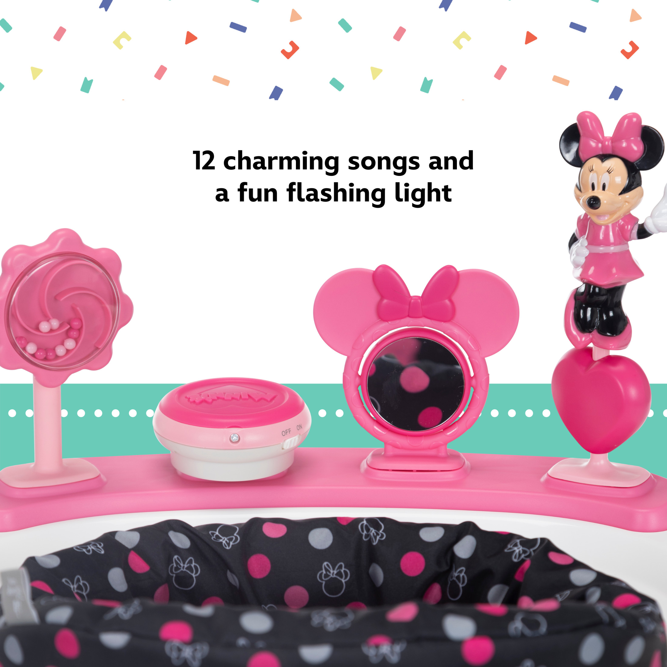 Disney Baby Ready, Set, Walk DX Walker, Modern Minnie photo 7