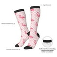thumbnail image 4 of Sigee Cute Flamingo with Heart for Socks for Men Women Gifts for Him Boyfriend Teenage Boys Stocking Stuffers, 4 of 6