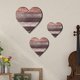 thumbnail image 1 of 1 pieza de decoración de pared en forma de corazón, cartel de madera en forma de corazón, decoración de pared de madera rústica con placa en forma de corazón para el hogar, casa de campo, sala de est JAMW Sencillez, 1 of 5