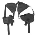 thumbnail image 1 of Durable Black Shoulder Gun Holster Pouch Adjustable Holster with Magazine Pouches, 1 of 5