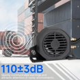 Loadest Reverse Buzzer 1 Pack Truck Backup Alarm, 12V-48V Reverse Alarm Horn, 110dB Back Up ...