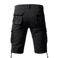 thumbnail image 2 of toraway Men's Retro Shorts With Pockets Outdoor Work Shorts With Large Side Pockets 30, 2 of 3