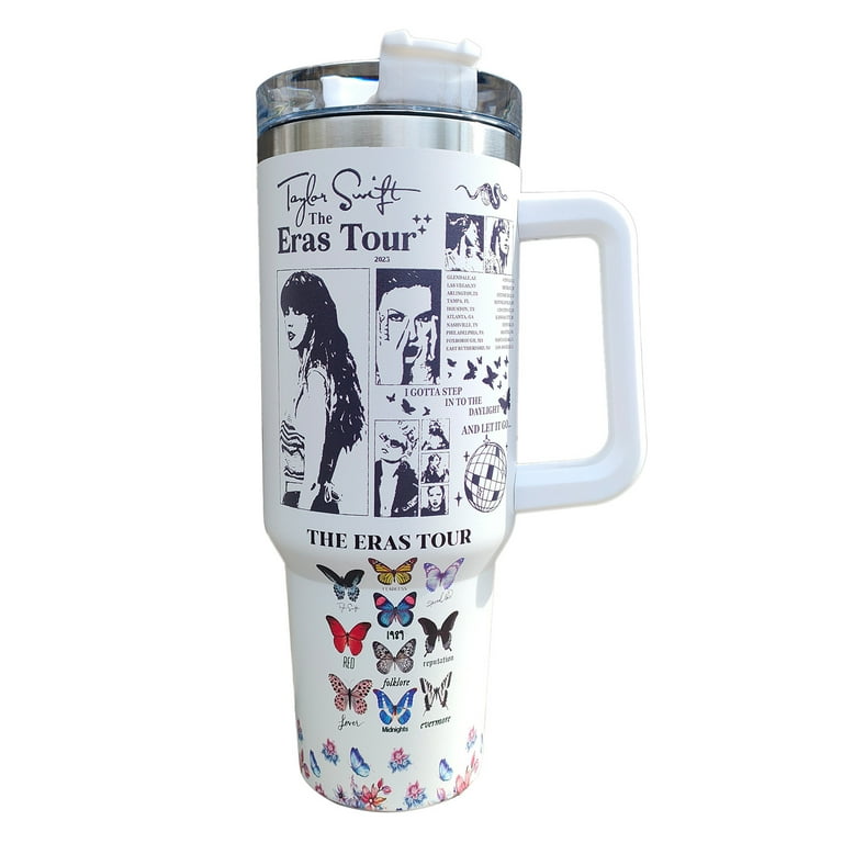 Taylor Swift Merch: Taylor Swift Cup Stainless Steel 40 oz Taylor Tumbler  Cup Merchandise TS Fans Tumble Album Inspired Gift Music Lover Gift  Birthday Taylor Gifts Stainless Steel Tumblers 40oz 