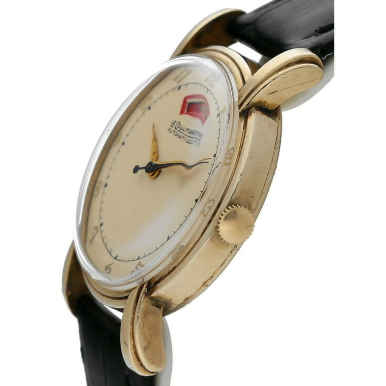 Vintage LeCoultre 10K Gold Filled Champagne Dial Bumper Automatic