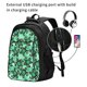 thumbnail image 2 of Balery Sea Turtle Mochila con carga USB para hombre y mujer - Mochila impermeable y antirrobo para laptop con puerto USB para viajes, trabajo, 2 of 7