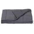 thumbnail image 3 of HomGarden 20lbs Weighted Blanket 60"x80"- Breathable Cotton & Premium Glass Beads, 150-200lbs, Dark Grey, 3 of 10