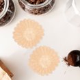 thumbnail image 2 of SHISUYAN 50PCS Coffee Filter Cake Shape Coffee Filtering Paper Hand Drip Filter Paper for Home Kitchen - 1-2 Cup, 2 of 9