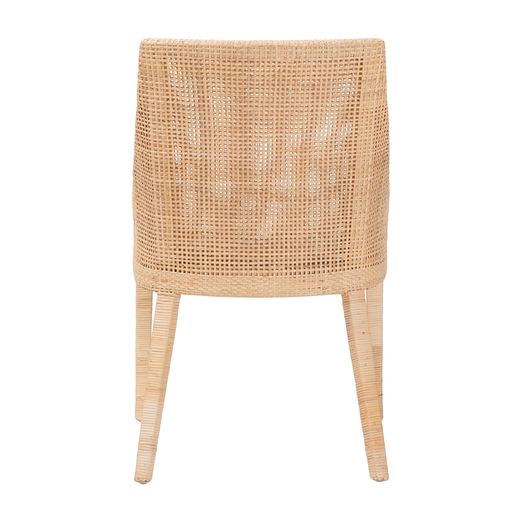 bali & pari Beata Boho Dining Chair, Light Honey