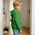 thumbnail image 4 of Generic Boys Oversized Cardigan Loose Fit Drawstring Athletic Jackets,breathable textured knit,Lightweight Fall Winter Sweatshirt Top, 4 of 5